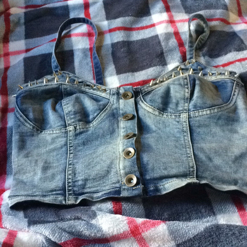 Jean croptop